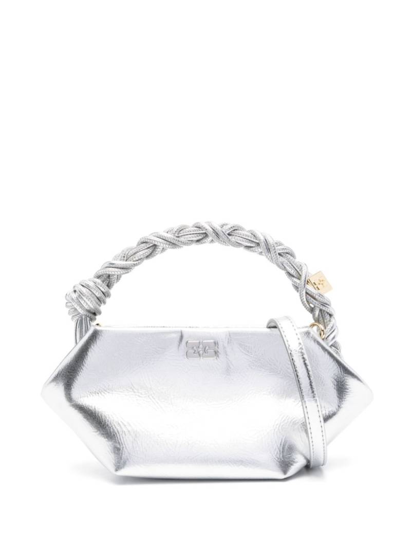 GANNI Bou mini bag - Silver von GANNI