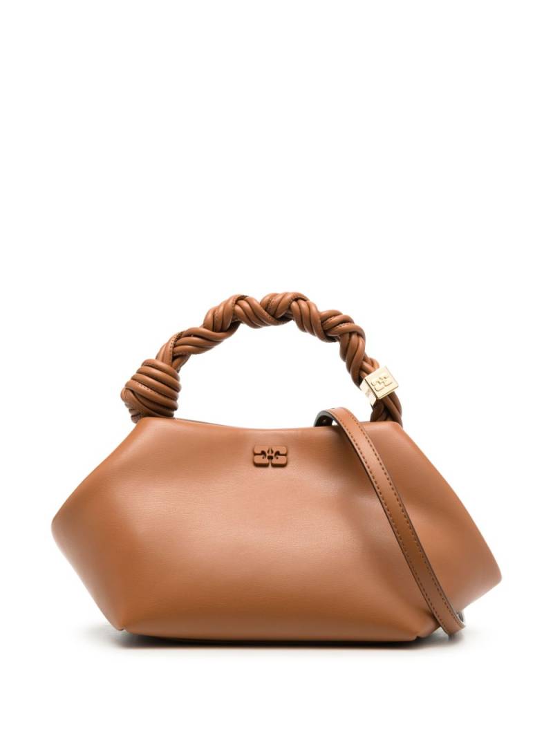 GANNI Bou tote bag - Brown von GANNI