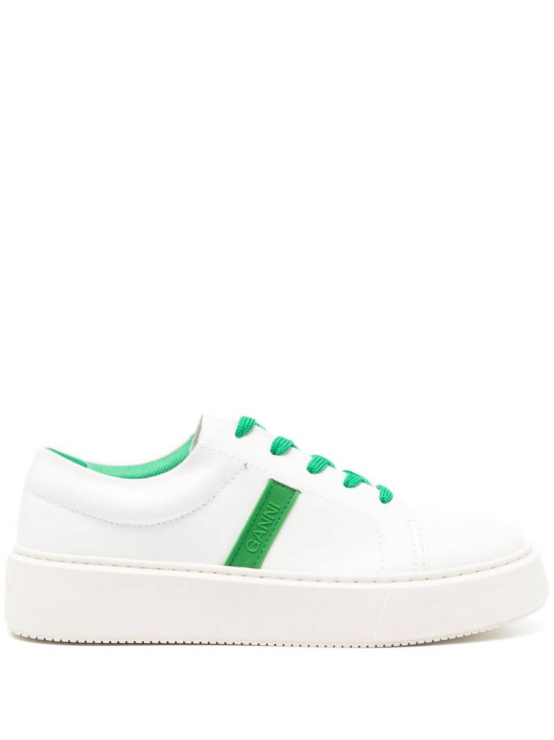 GANNI Sporty Mix sneakers - White von GANNI