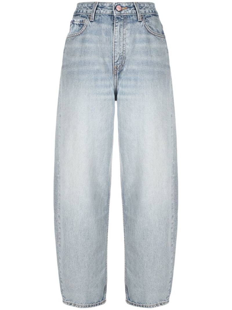 GANNI Stary tapered jeans - Blue von GANNI