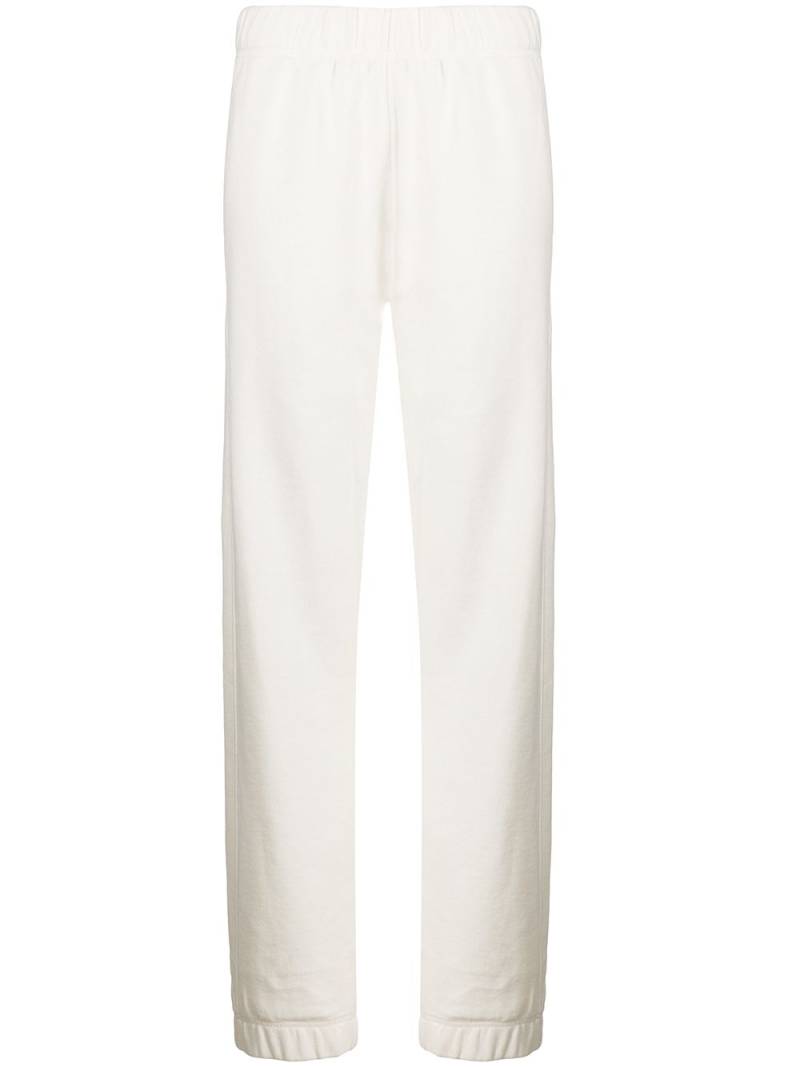 GANNI elasticated-waist track pants - White von GANNI