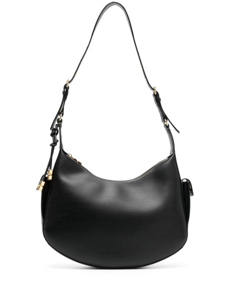 GANNI large Swing shoulder bag - Black von GANNI