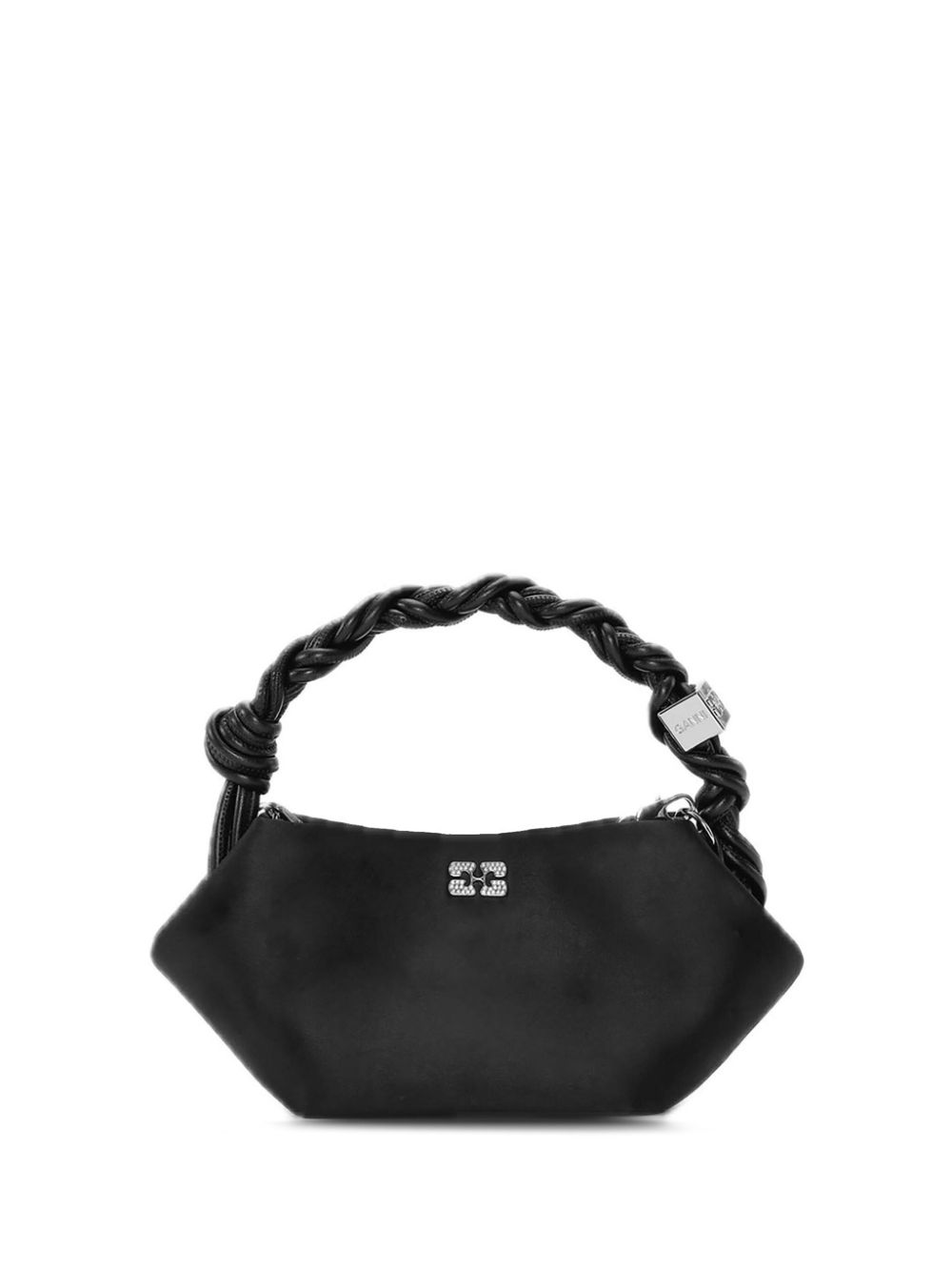 GANNI mini Bou tote bag - Black von GANNI