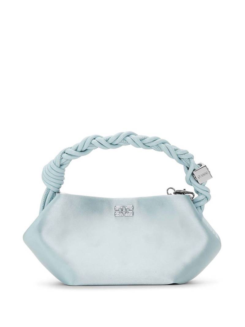 GANNI mini Bou tote bag - Blue von GANNI