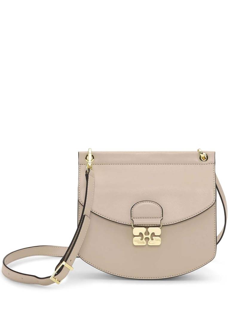 GANNI small Apo-G crossbody bag - Neutrals von GANNI