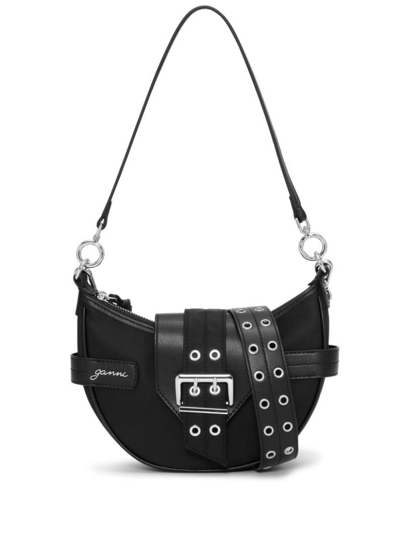 GANNI small Bucky crossbody bag - Black von GANNI