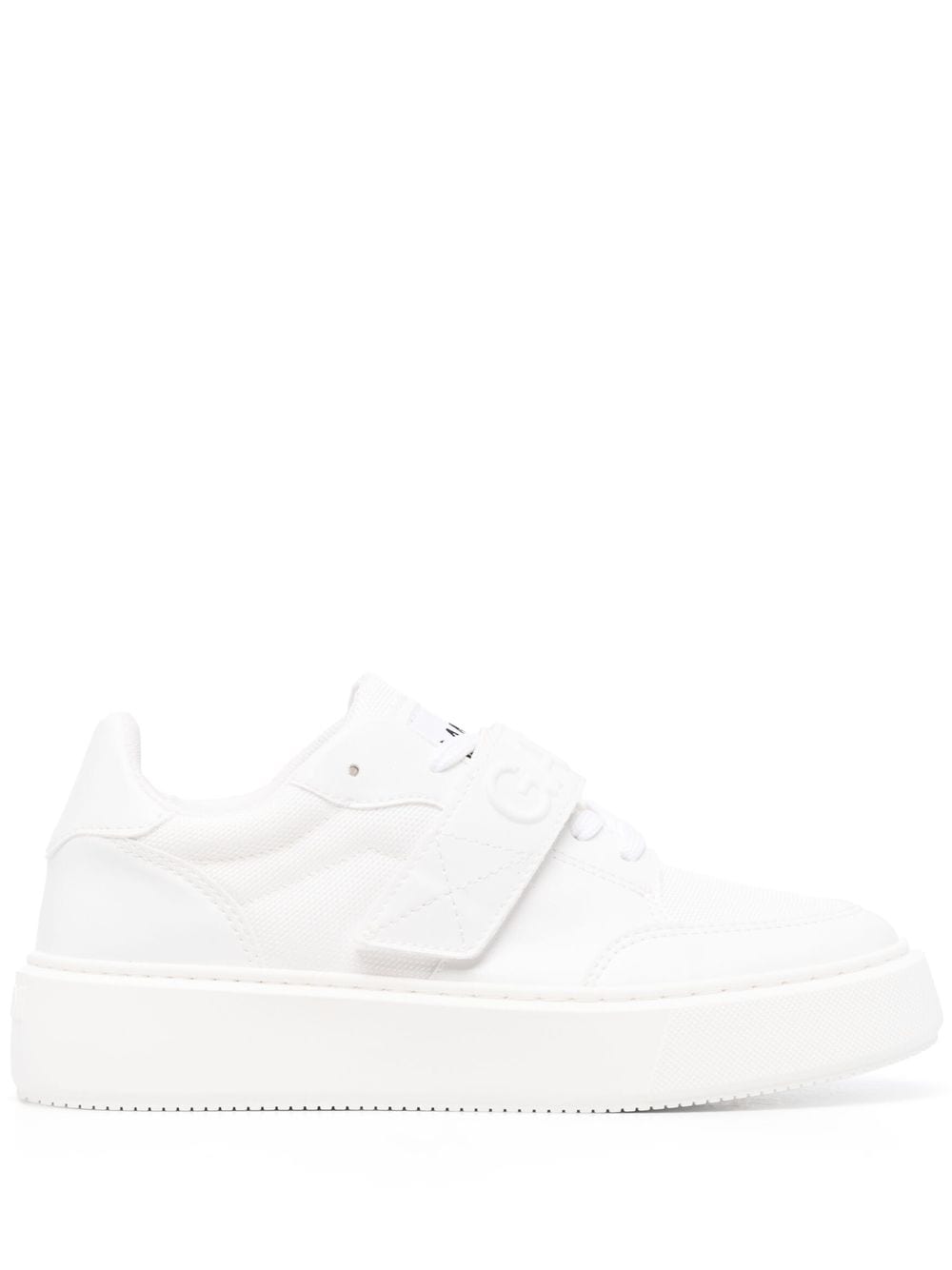 GANNI touch-strap low-top sneakers - White von GANNI