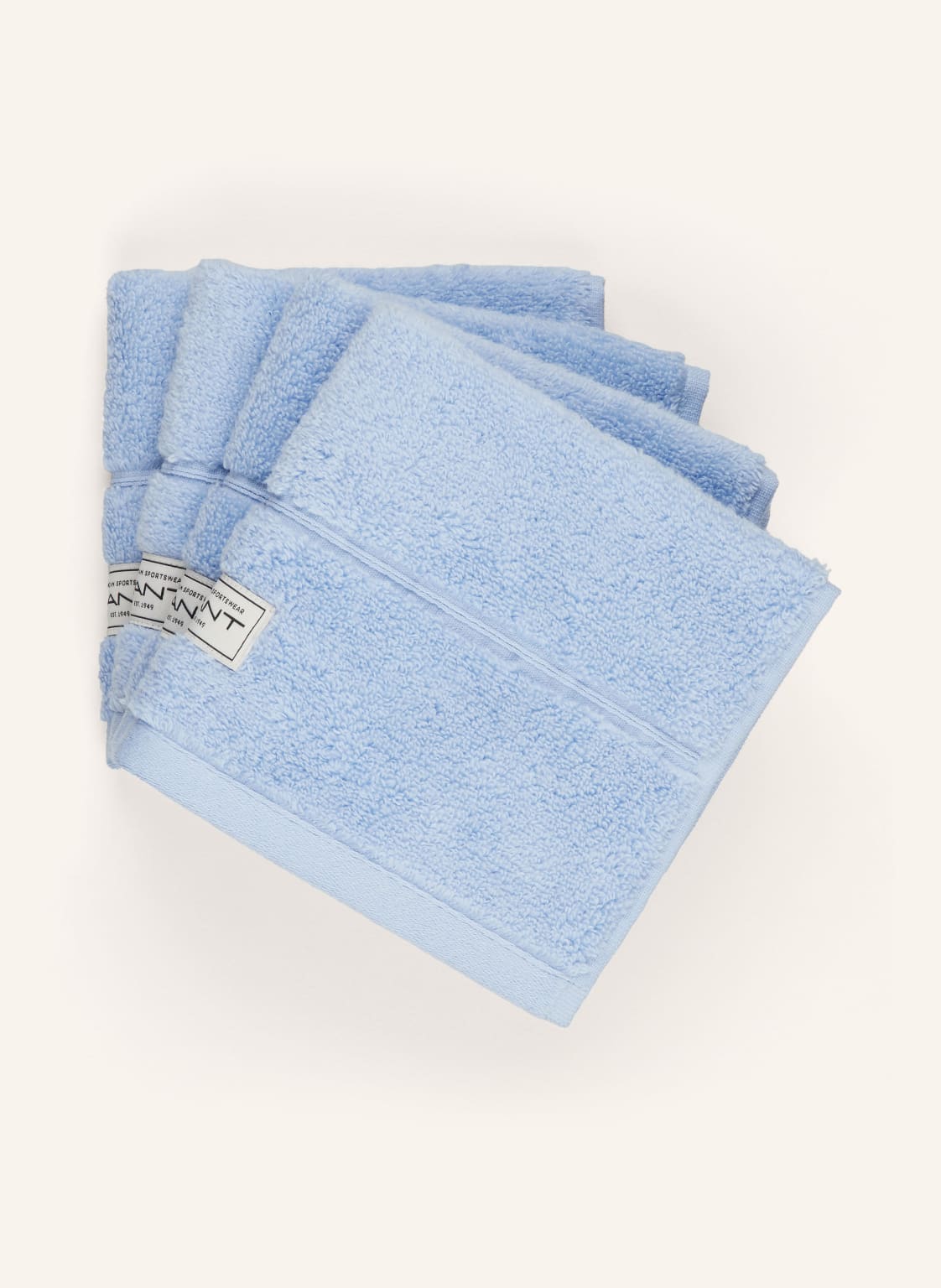 Gant Home 4er-Set Seiftücher blau von GANT HOME