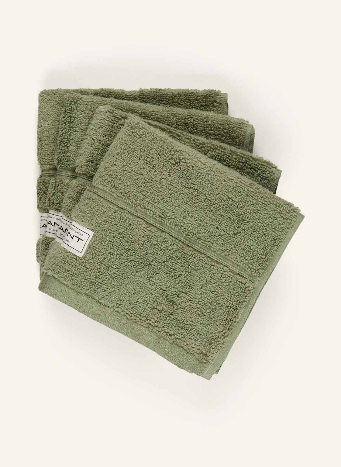 Gant Home 4er-Set Seiftücher gruen Gant Home 4er-Set Seiftücher gruen von GANT HOME
