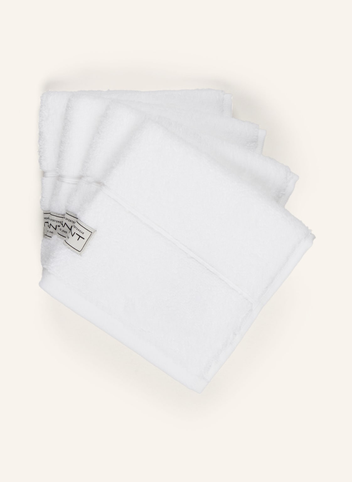Gant Home 4er-Set Seiftücher weiss Gant Home 4er-Set Seiftücher weiss von GANT HOME