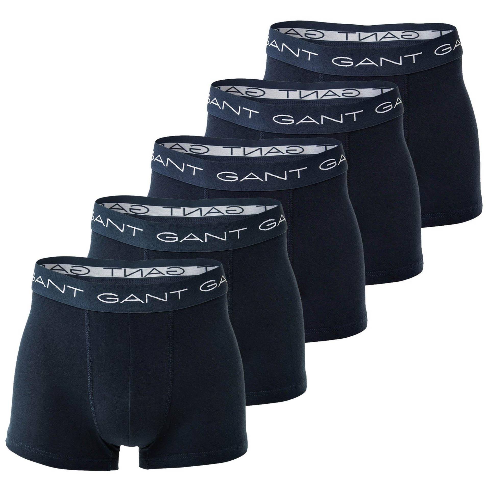 Boxershort Figurbetont Herren Blau L von GANT