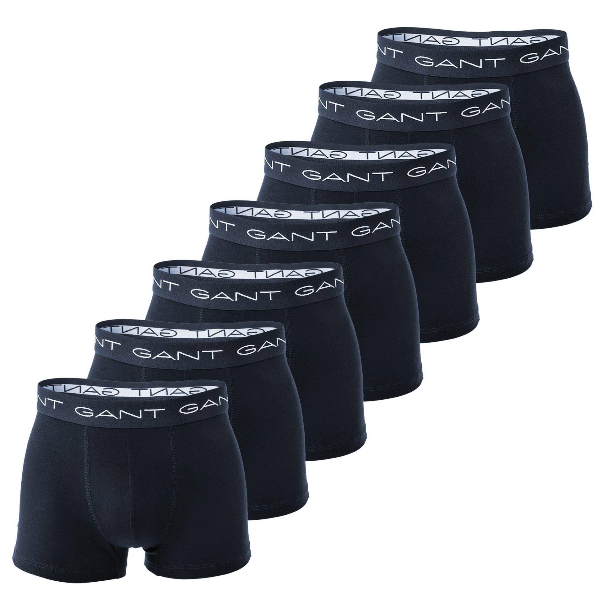 Boxershort Figurbetont Herren Blau XXL von GANT