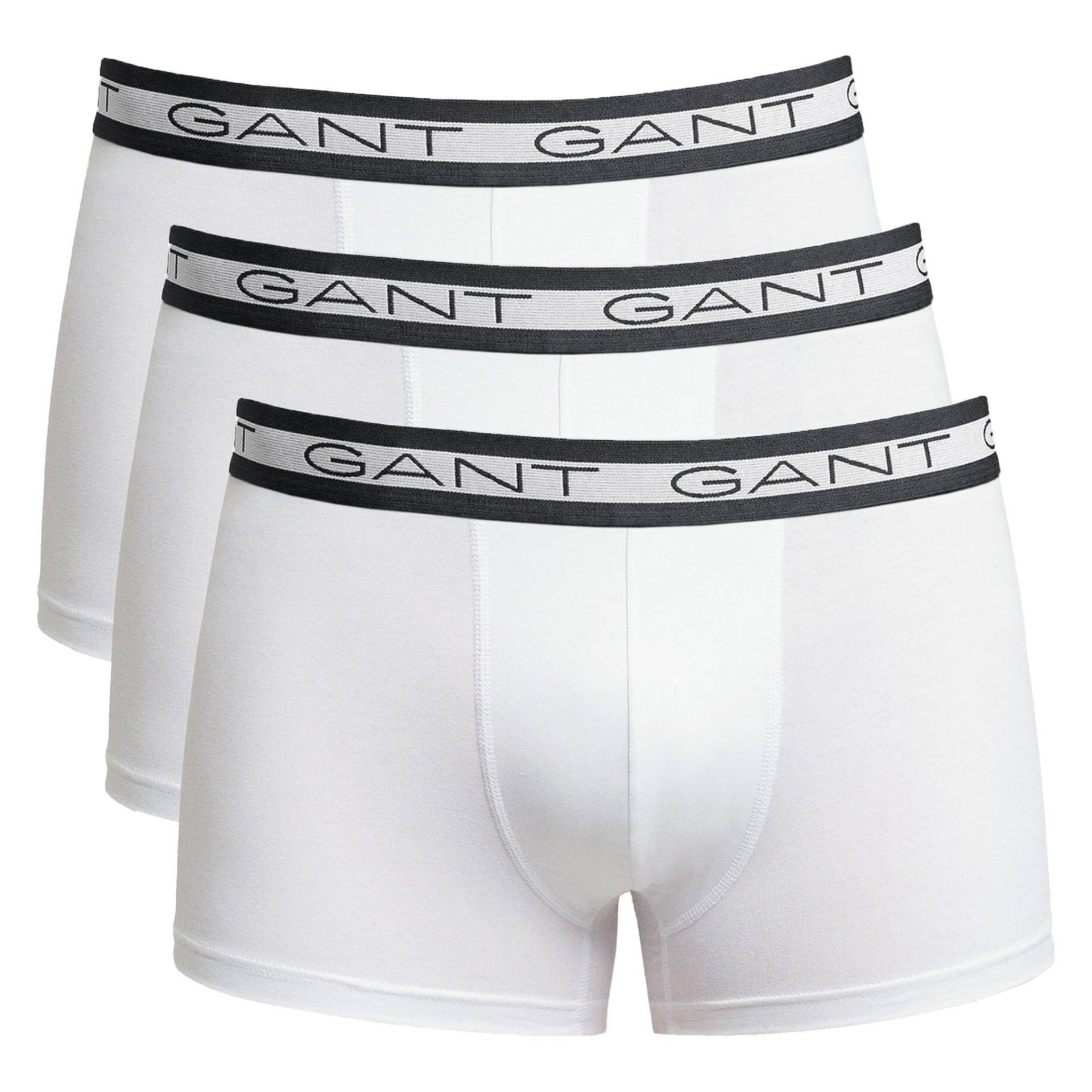 Boxershort Figurbetont Herren Weiss XL von GANT