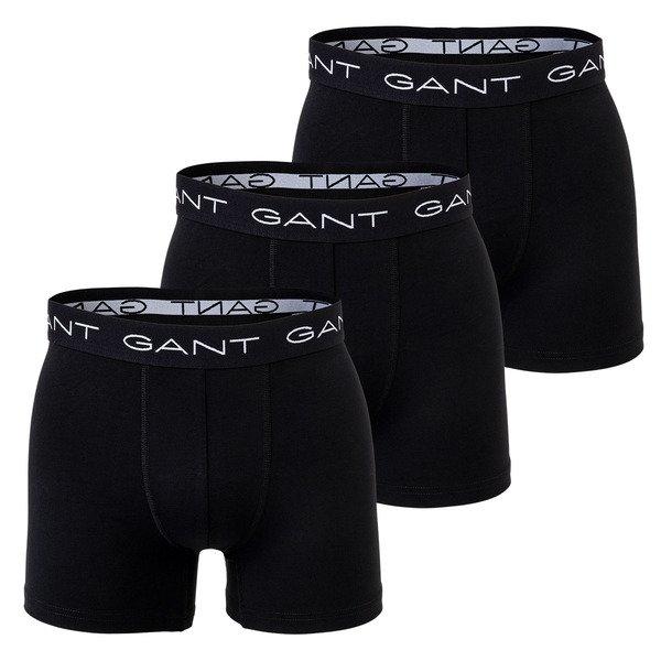 Boxershort 3er Pack Bequem Sitzend Herren Schwarz S von GANT