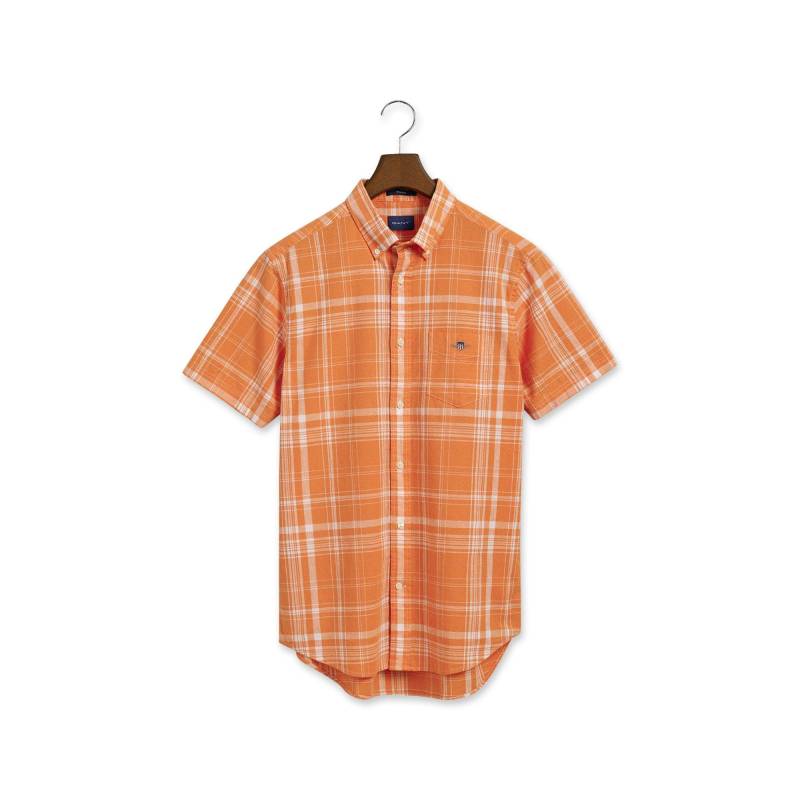 Hemd, Kurzarm Herren Orange  L von GANT