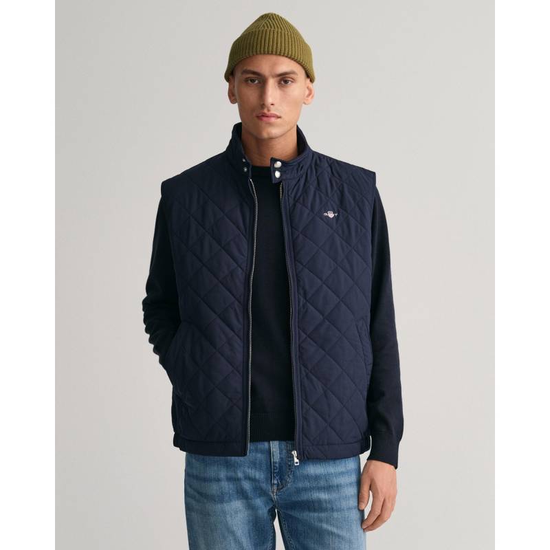 Gant - Gilet, für Herren, Marine, Größe L von Gant