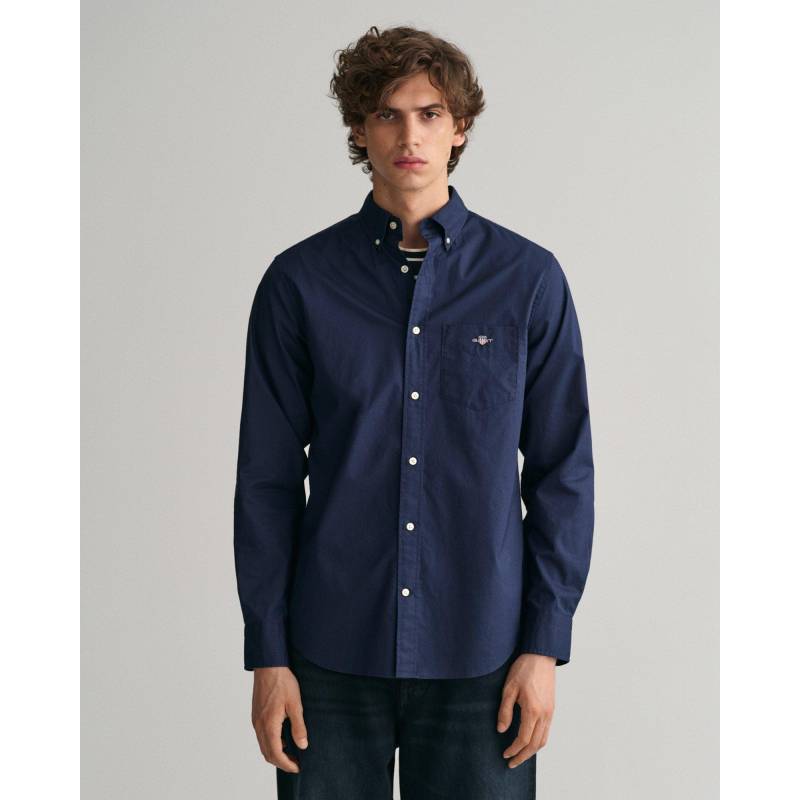 Hemd, Langarm Herren Marine XXL von GANT