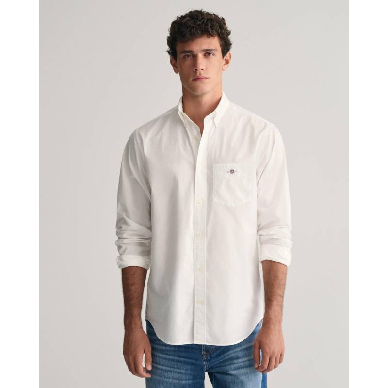 Hemd, Langarm Herren Weiss 3XL von GANT