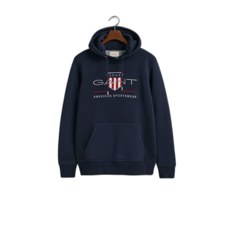 Hoodie Archive Shield Herren Blau S von GANT