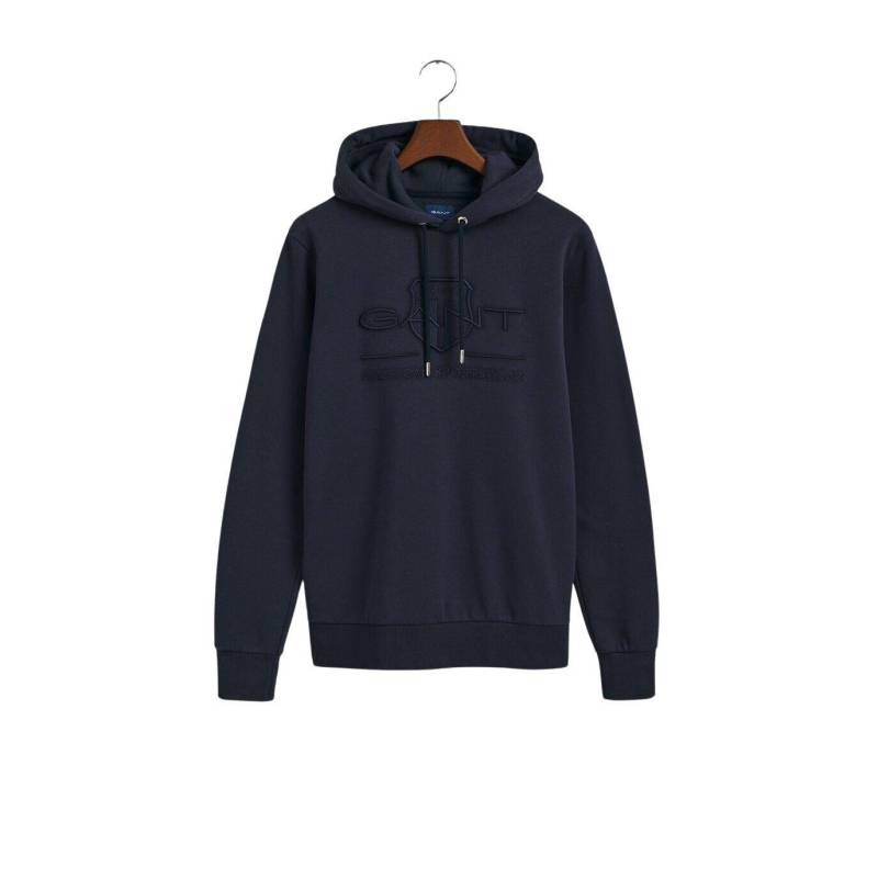 Hoodie Tonal Shield Herren Blau M von GANT