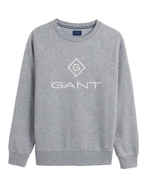 Sweatshirt Bequem Sitzend Herren Grau 5XL von GANT