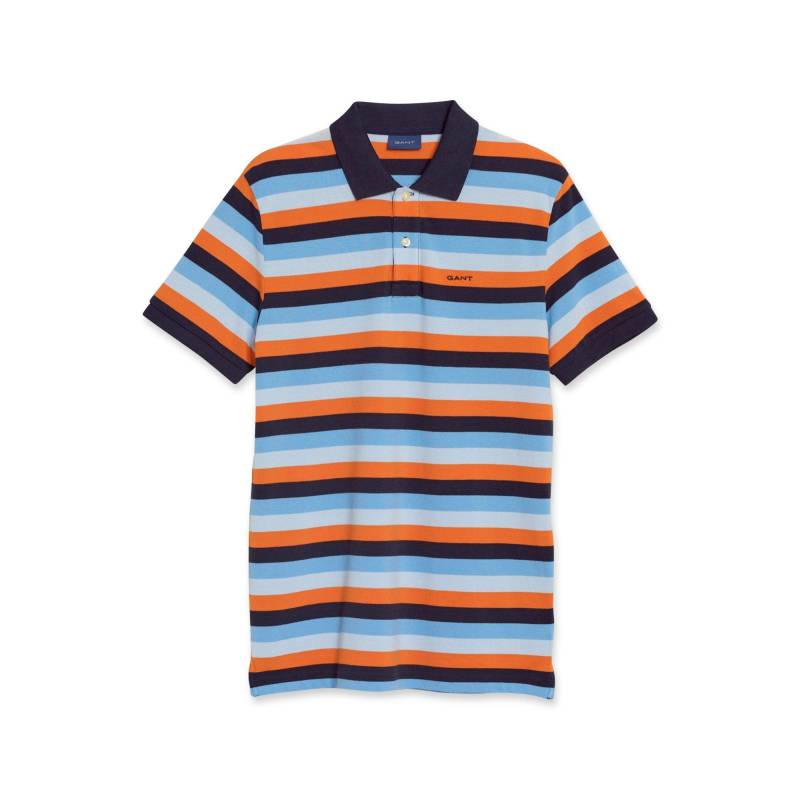 Poloshirt, Kurzarm Herren Orange S von GANT