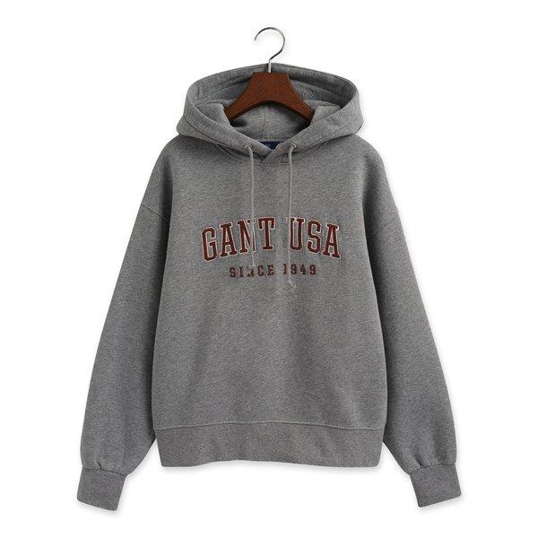 Hoodie Damen Grau Melange S von GANT