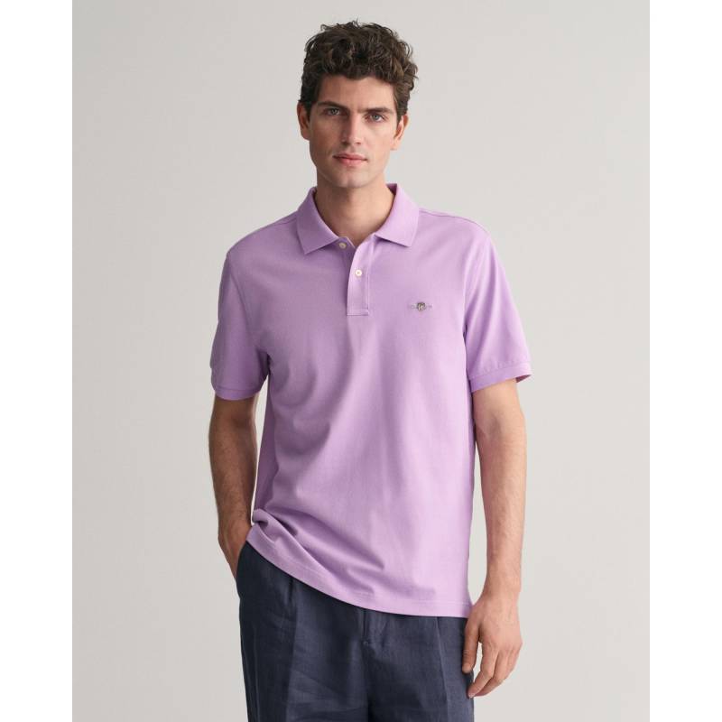 Gant - Polo Shirt, für Herren, Flieder, Größe S von Gant