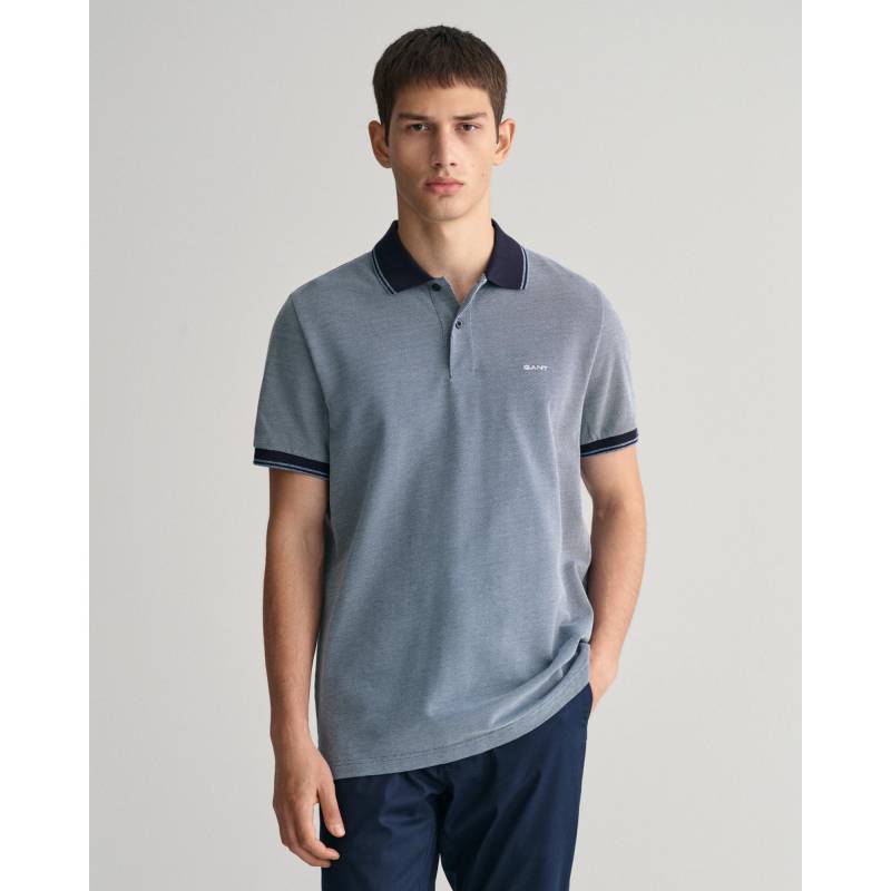 Poloshirt, Kurzarm Herren Marine L von GANT