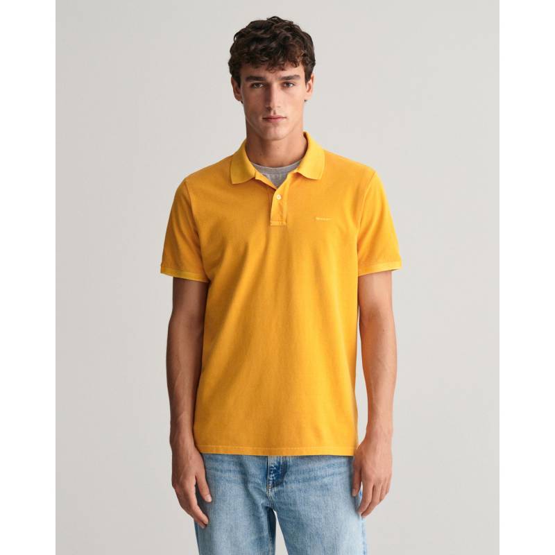 Poloshirt, Kurzarm Herren Orange L von GANT