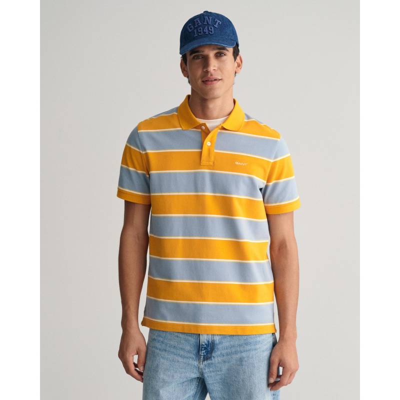 Poloshirt, Kurzarm Herren Orange M von GANT