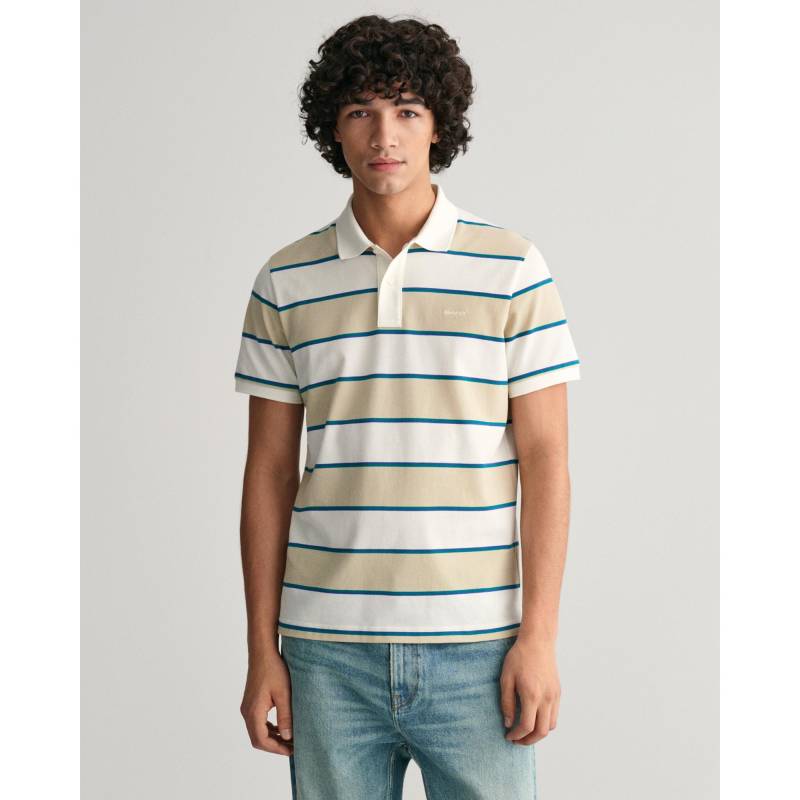 Gant - Poloshirt, kurzarm, für Herren, Weiss, Größe S von Gant