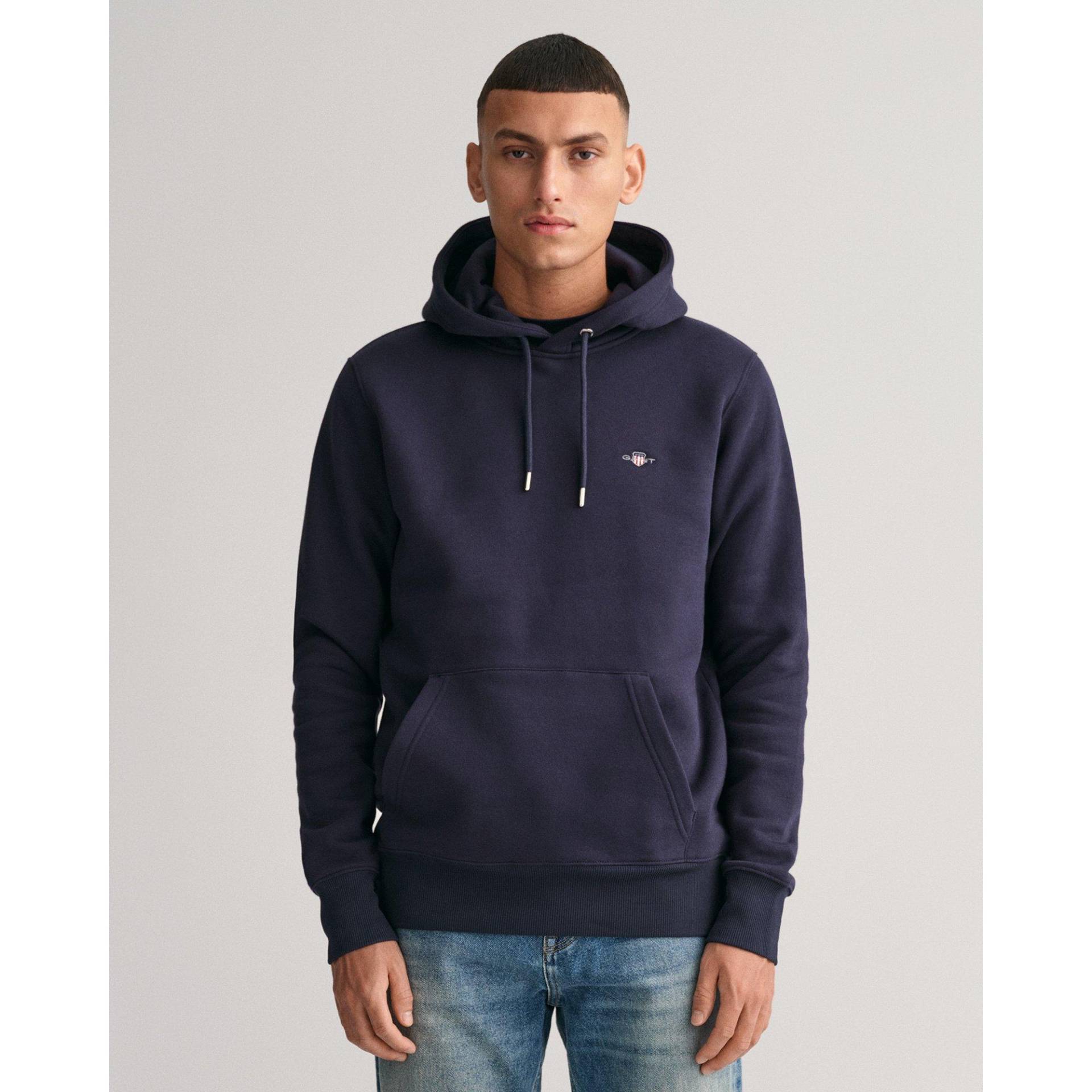 Hoodie Herren Marine L von GANT