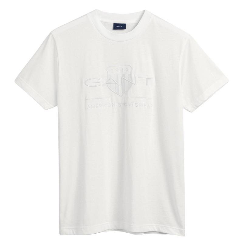 Gant - T-Shirt  Bequem sitzend, für Damen, Weiss, Größe 5XL von Gant