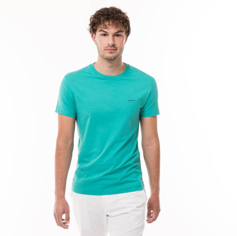 Gant - T-Shirt, für Herren, Türkisblau, Größe L von Gant