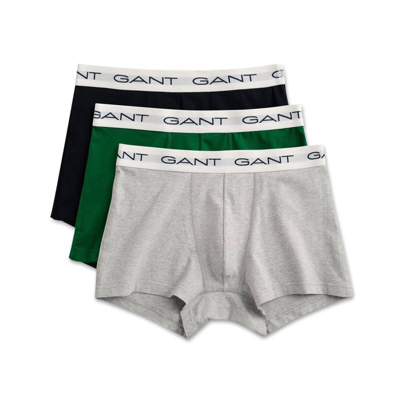 Gant - Triopack, Pantys, für Herren, Grau Melange, Größe L von Gant