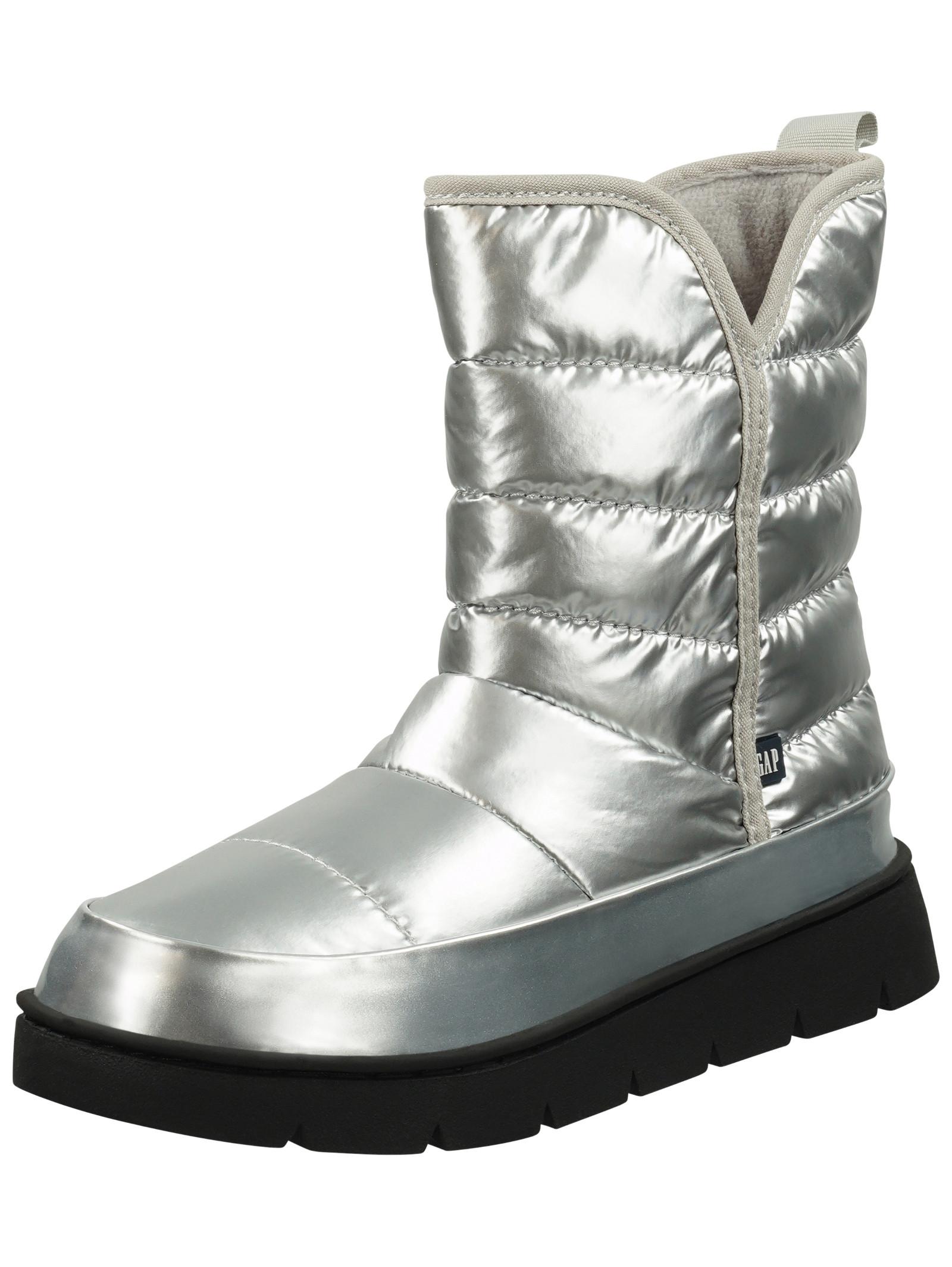 Stiefelette Gcc501f6tw Damen Silber 37 von GAP