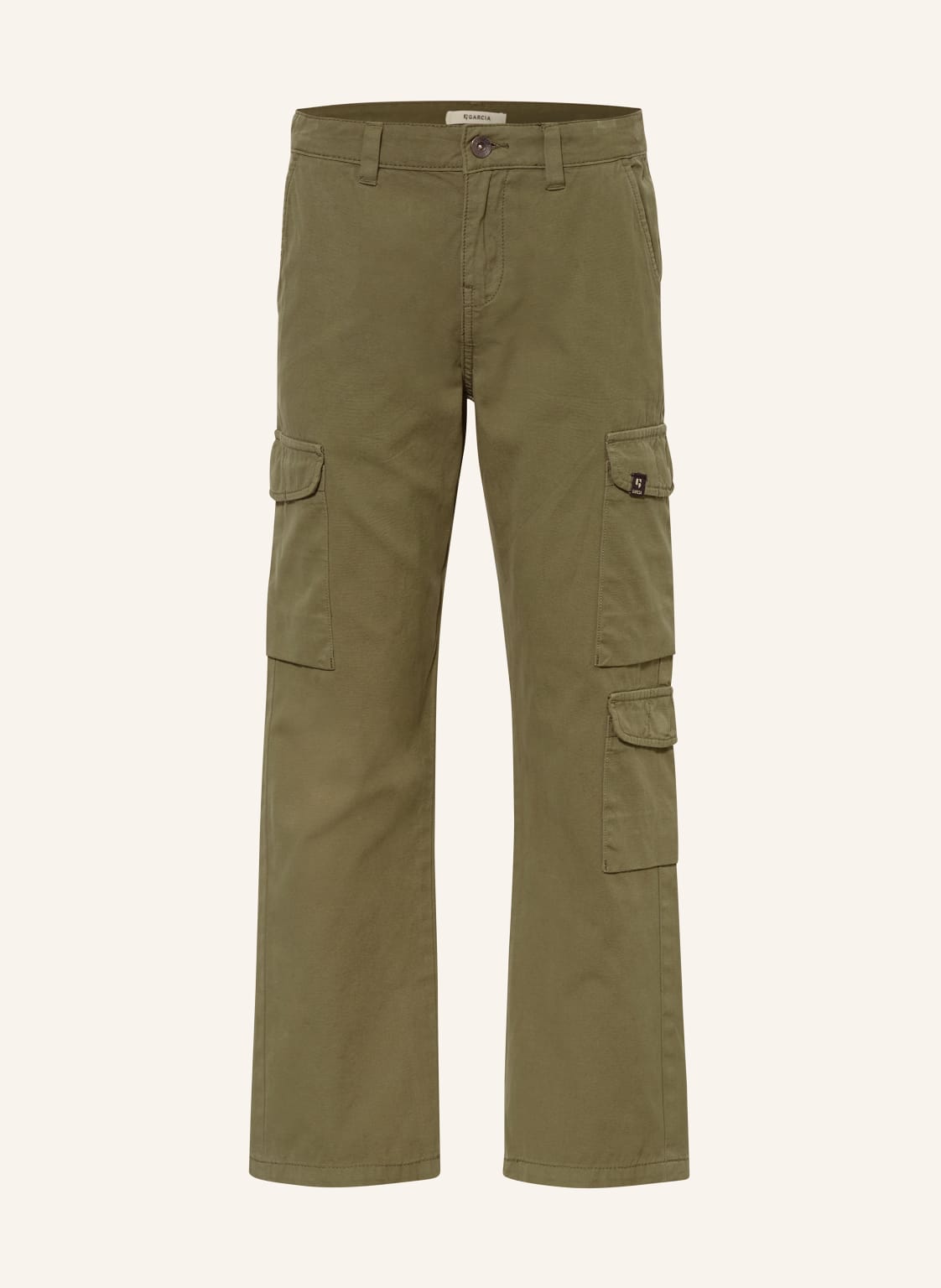 Garcia Cargohose Loose Fit gruen von GARCIA