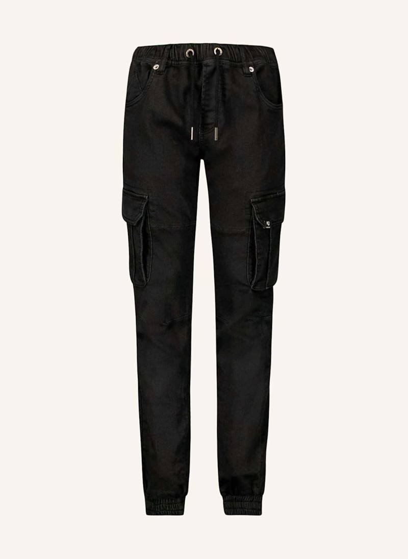 Garcia Cargohose Regular Fit schwarz von GARCIA