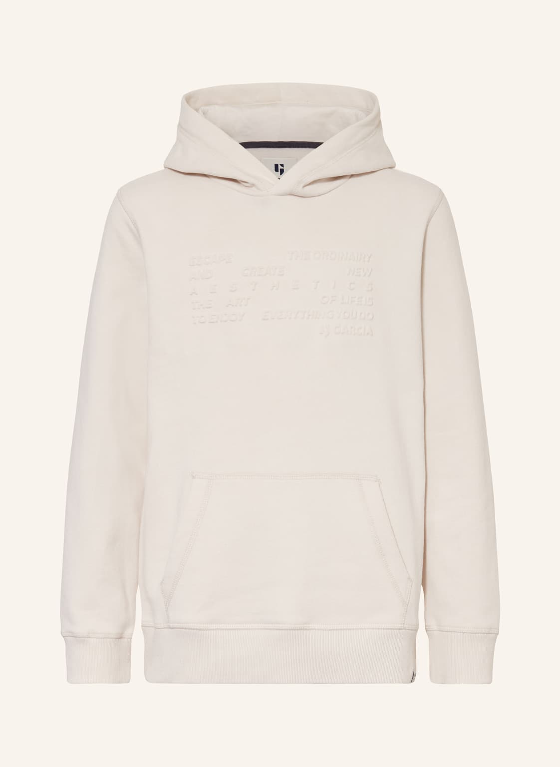 Garcia Hoodie weiss von GARCIA