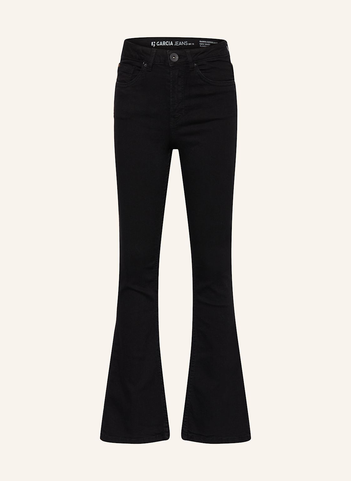 Garcia Jeans Rianna Flared Fit schwarz von GARCIA