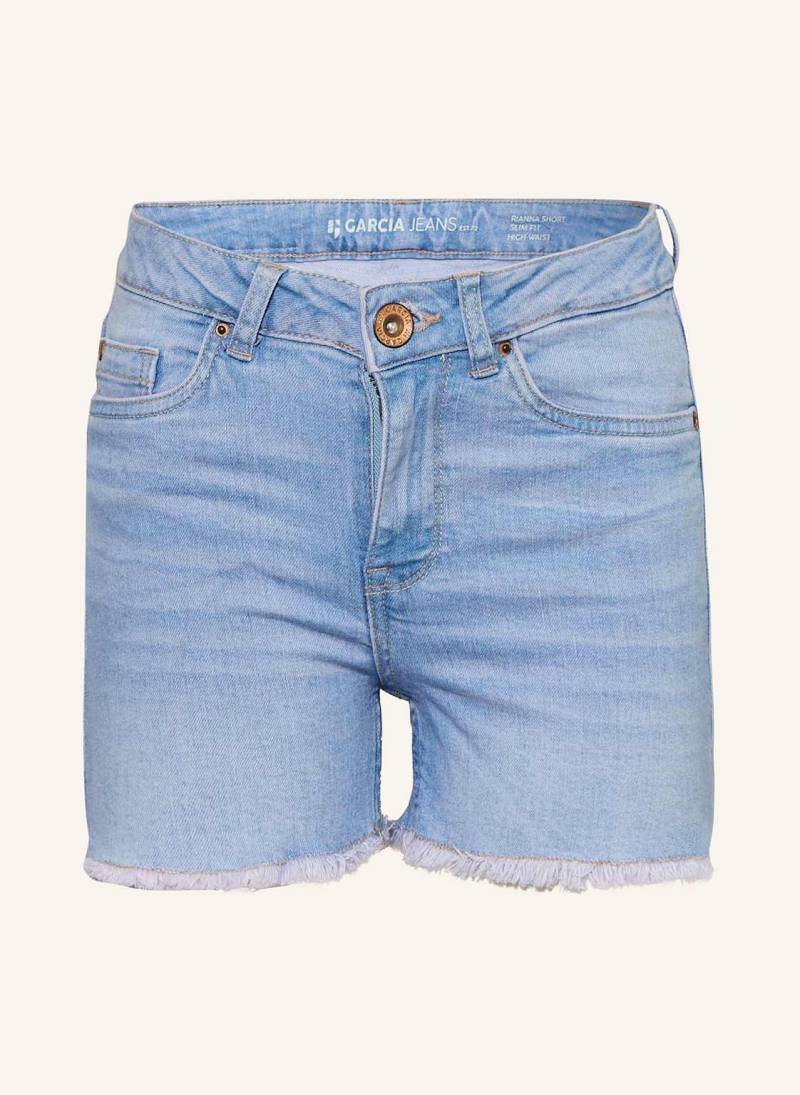 Garcia Jeansshorts Slim Fit blau von GARCIA