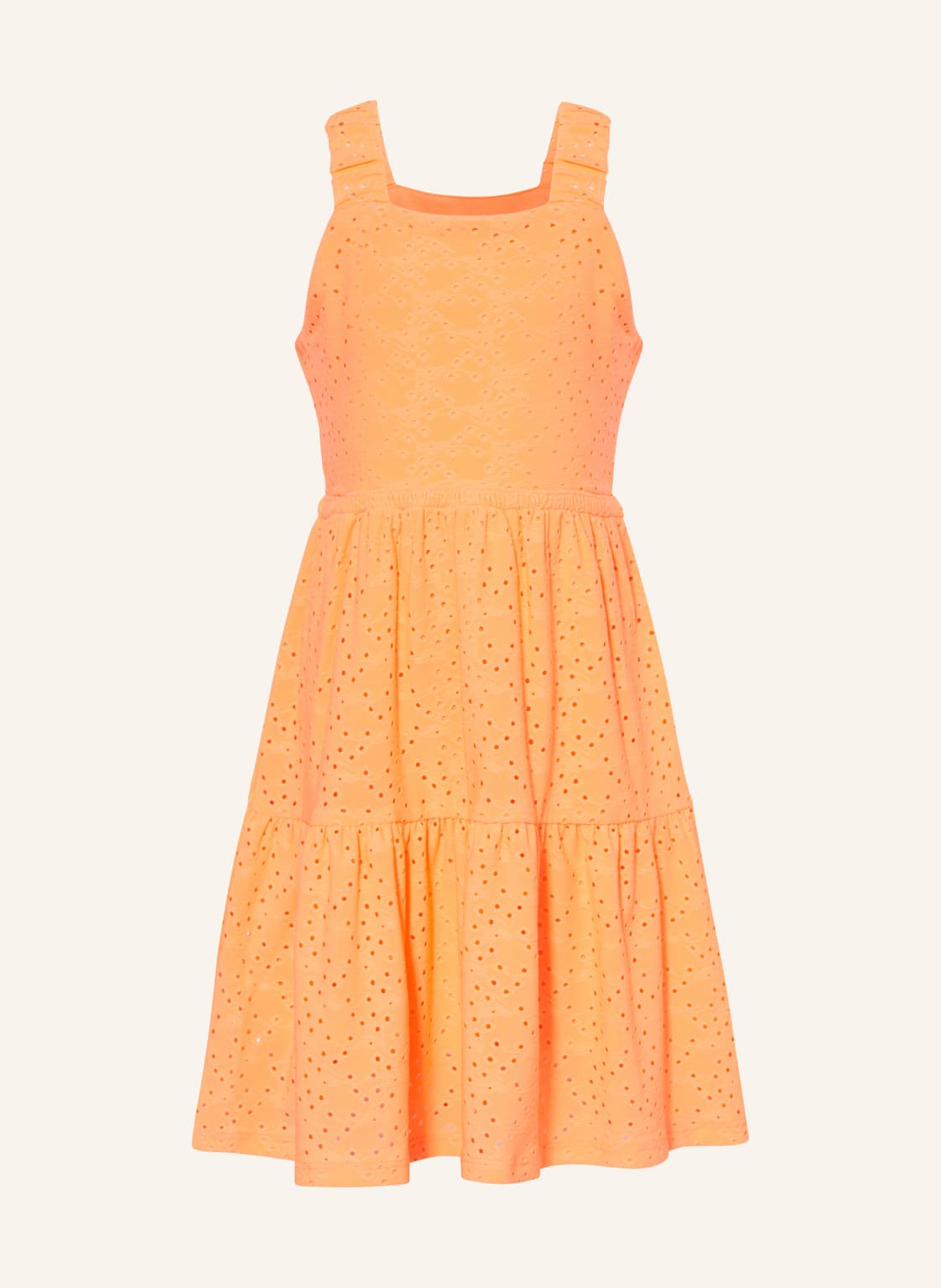 Garcia Kleid Aus Lochspitze orange von GARCIA