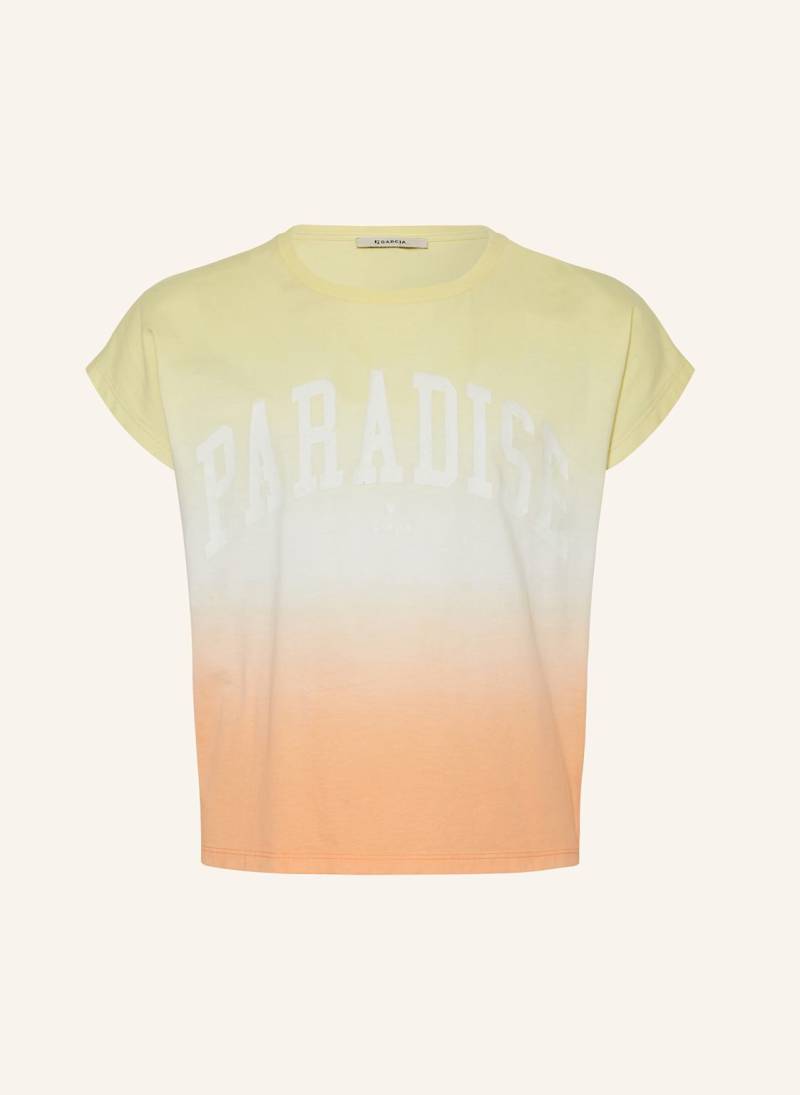 Garcia T-Shirt gelb von GARCIA