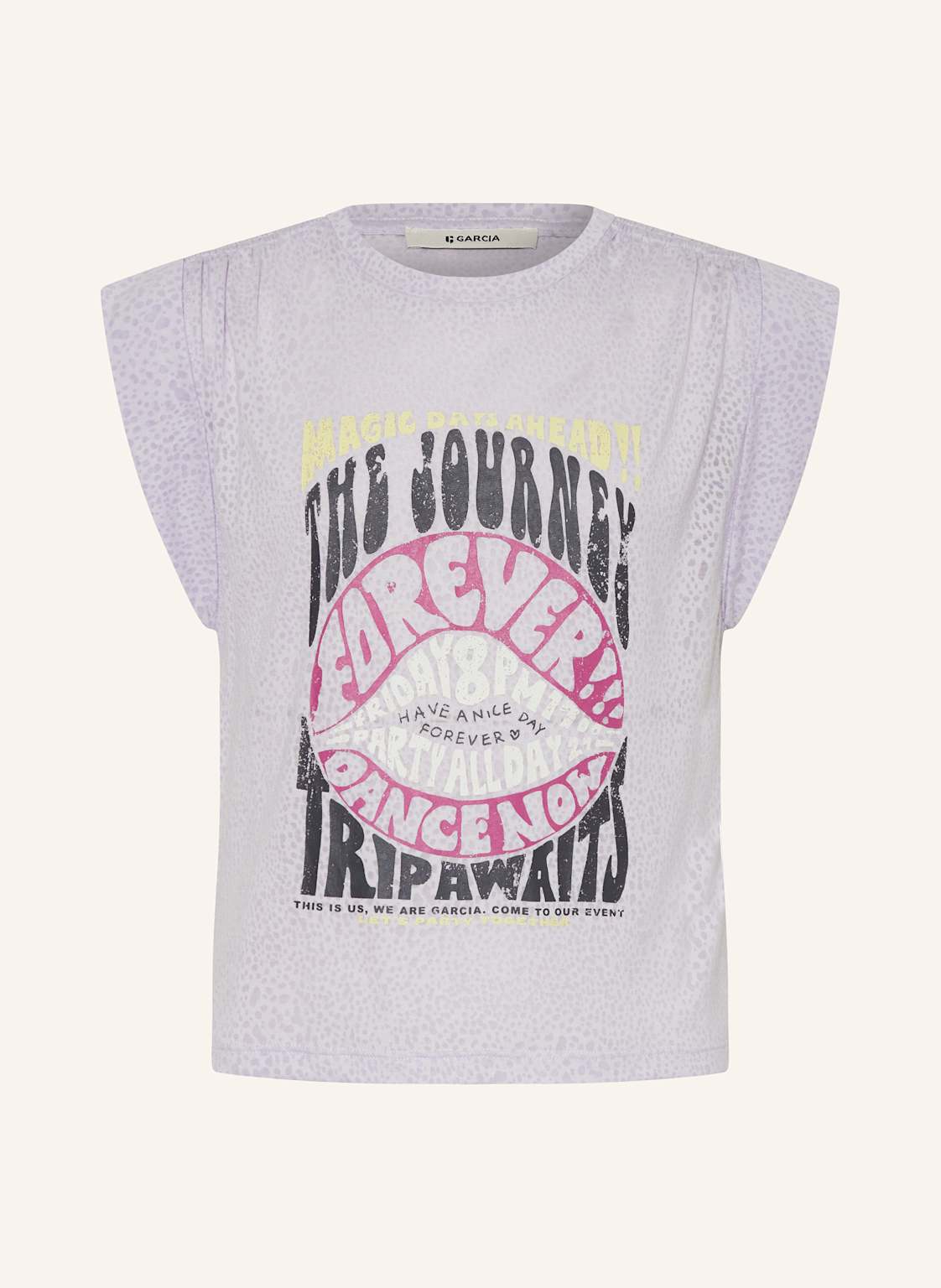 Garcia T-Shirt lila Garcia T-Shirt lila von GARCIA