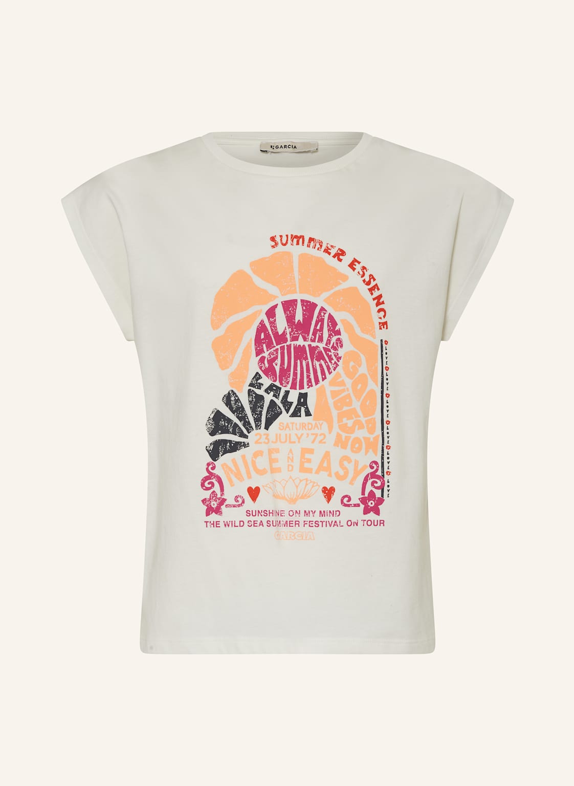 Garcia T-Shirt weiss Garcia T-Shirt weiss von GARCIA
