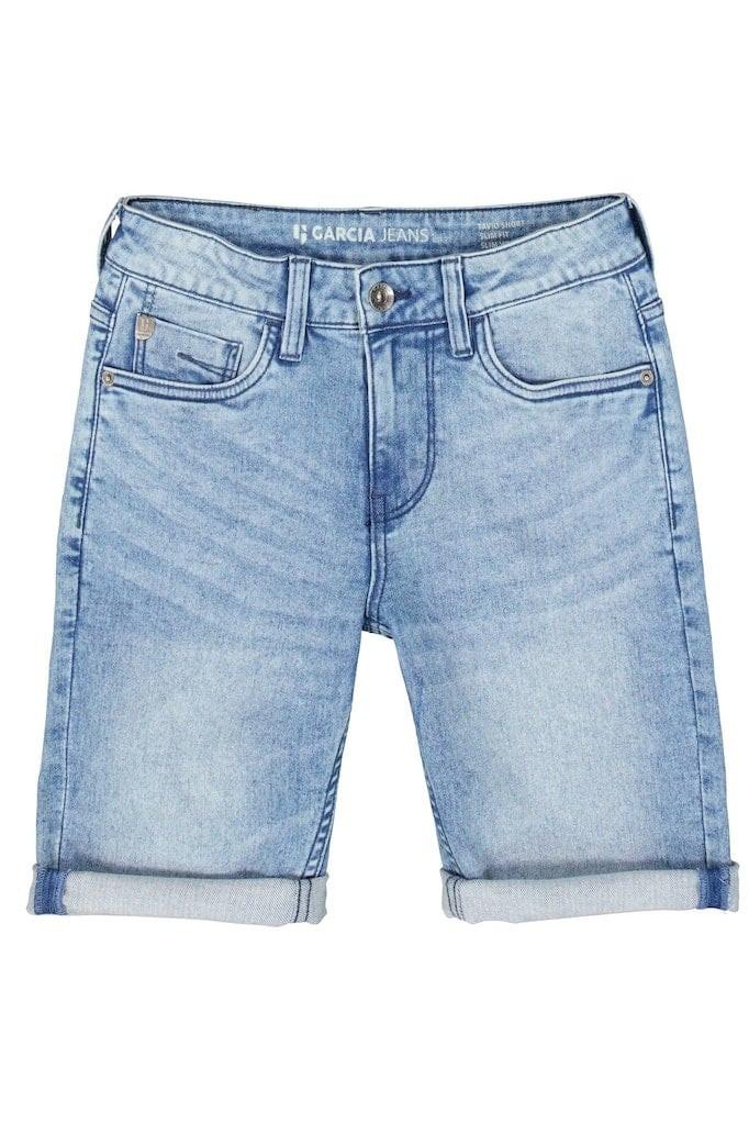 Jungen Jeans Shorts Tavio Light Used Unisex Blau 134 von GARCIA