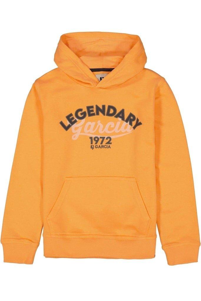 Jungen Pullover Legendary Jungen Orange 140/146 von GARCIA