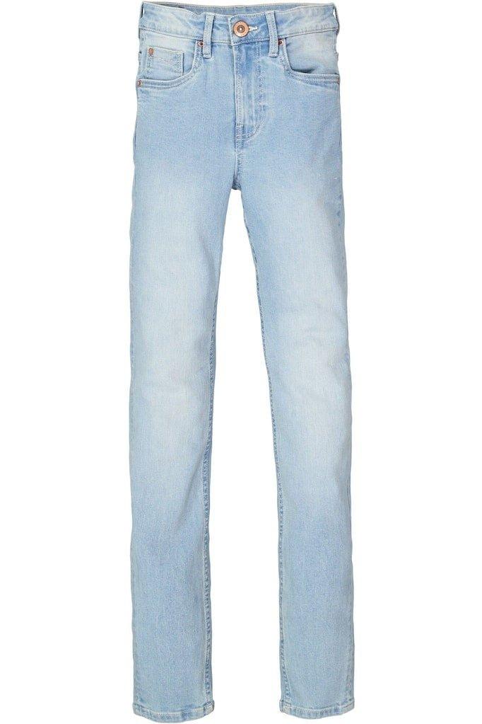 Mädchen Jeans Rianna Bleached Unisex Blau 140 von GARCIA