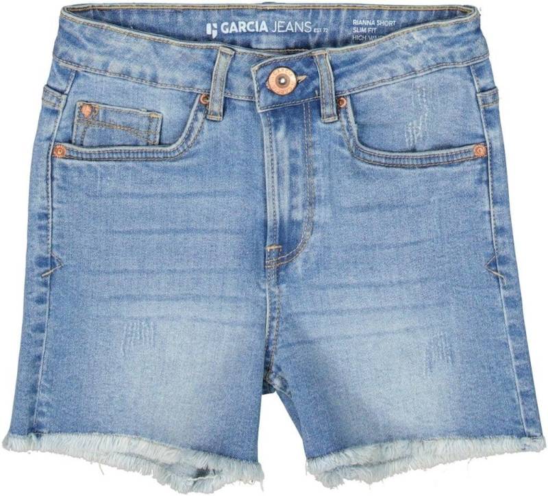 Mädchen Jeans Shorts Rianna Medium Used Unisex Blau 140 von GARCIA